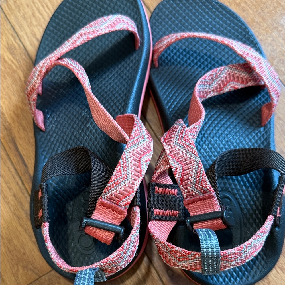 Chaco Sandals with Red and Black Straps - Picture 7 of 7